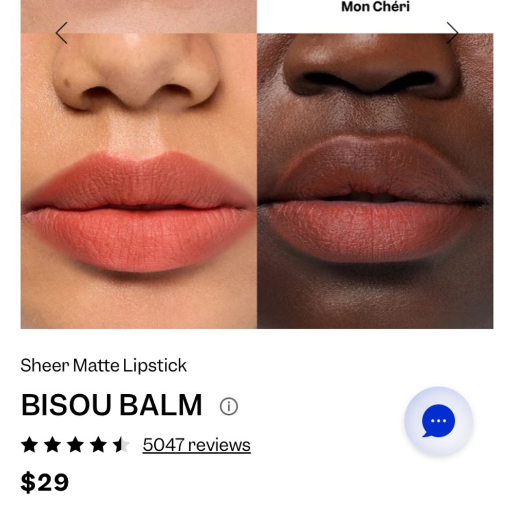 Bisou Balm Sheer Matte in Mon Cheri by Violette_FR